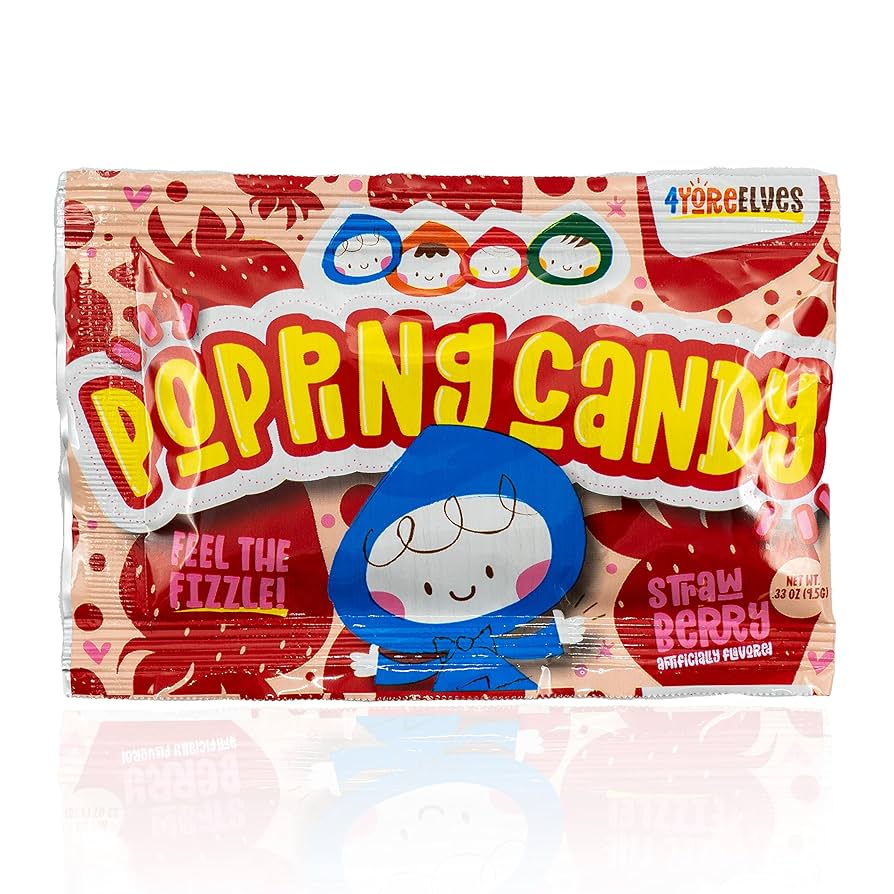 その他 Candy Falls Here p706p5g Amazon.com : 26 Pack of Strawberry Popping Crackling Candy